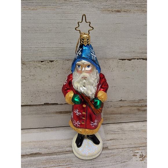 Christopher Radko - Welcome Wanderer #1010185 Santa 2010 5" BX30 - Picture 1 of 6